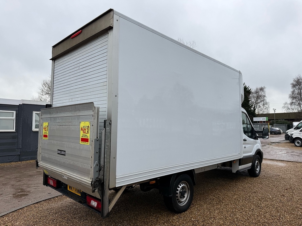 Ford Transit Custom 350 2.0 Ecoblue Leader L4 Xlwb Luton Van Tail Lift WN71KWM White #4