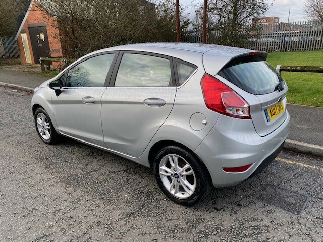 Ford Fiesta 1.25 Zetec 201717 AU17UNS Silver #5