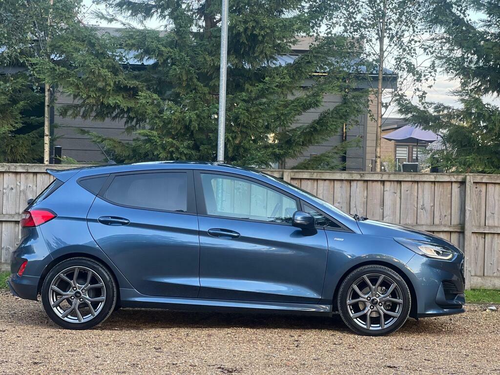 Ford Fiesta 1.0T Ecoboost Mhev St-line Edition Euro 6 S S HW23KNL Blue #4