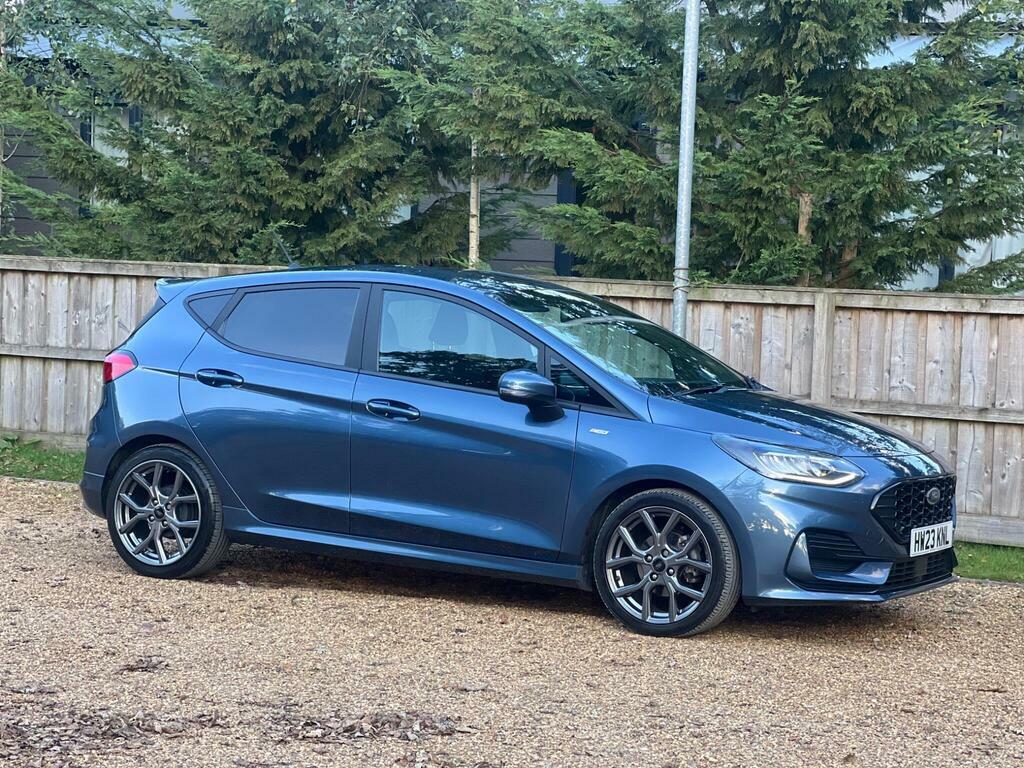 Ford Fiesta 1.0T Ecoboost Mhev St-line Edition Euro 6 S S Blue