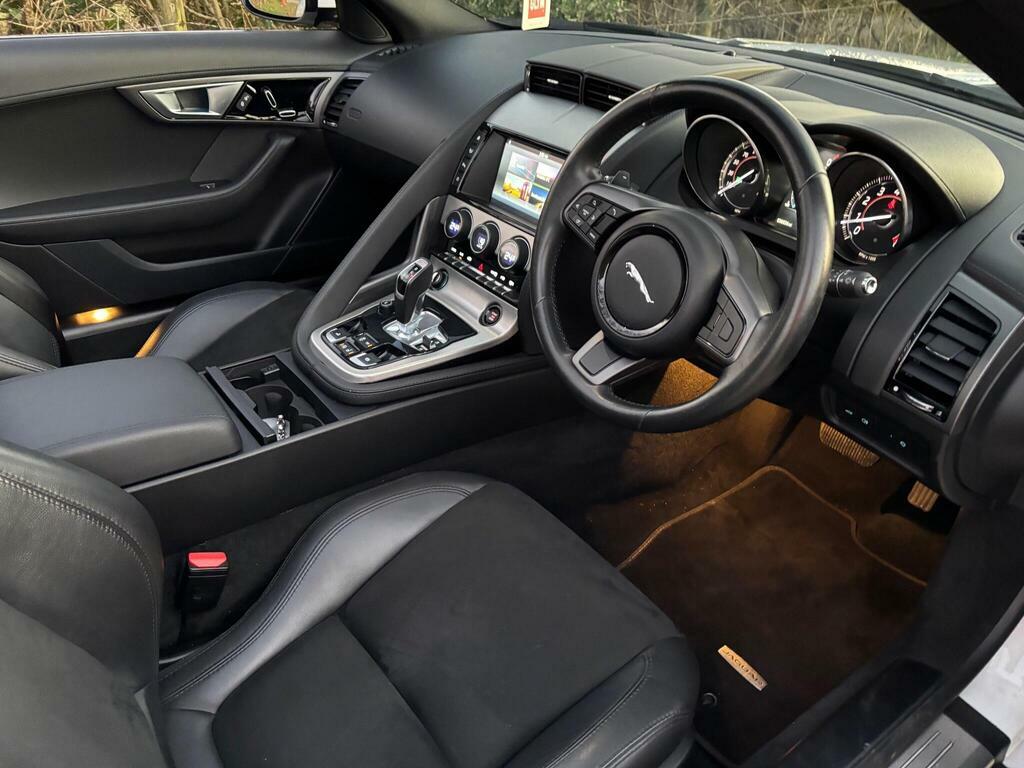 Jaguar F-Type 3.0 V6 Euro 6 S S YO17XOZ White #2