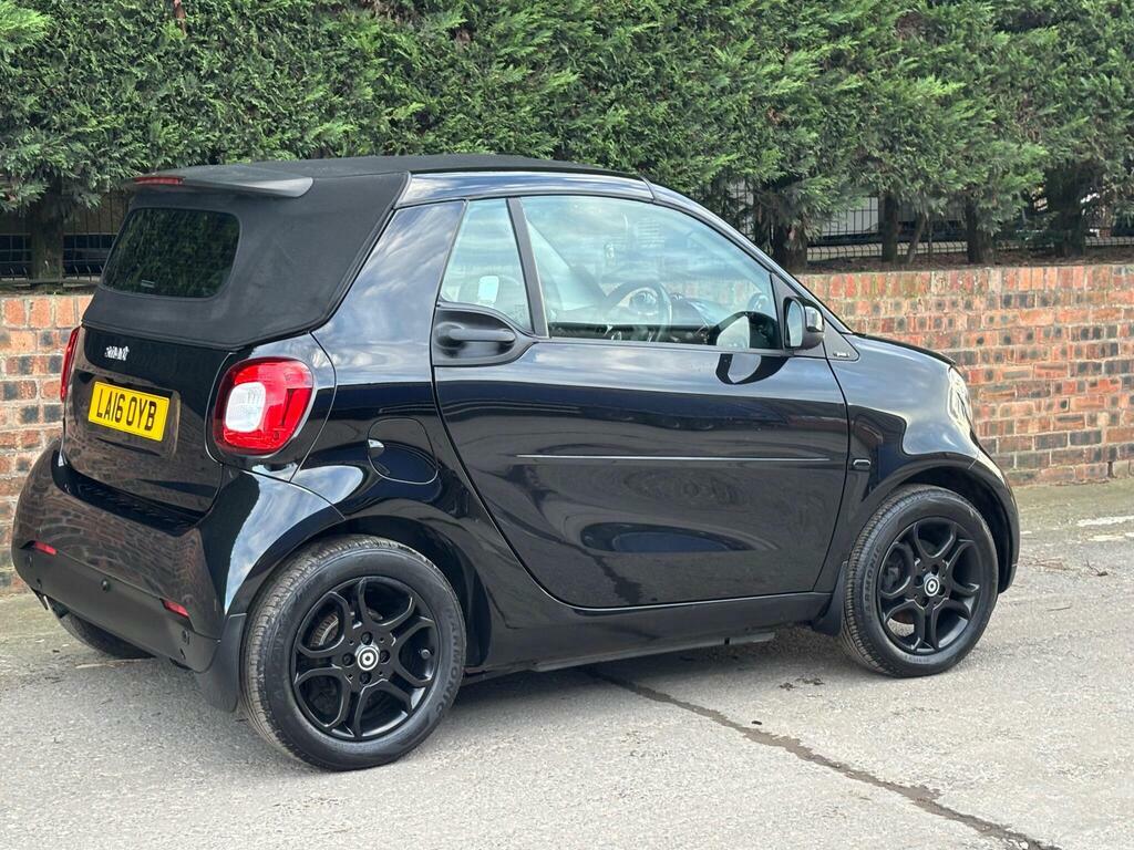 Smart Fortwo Cabrio 0.9T Prime Cabriolet Twinamic Euro 6 S S Black #6