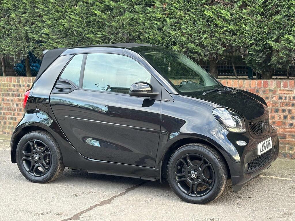 Smart Fortwo Cabrio 0.9T Prime Cabriolet Twinamic Euro 6 S S Black #5