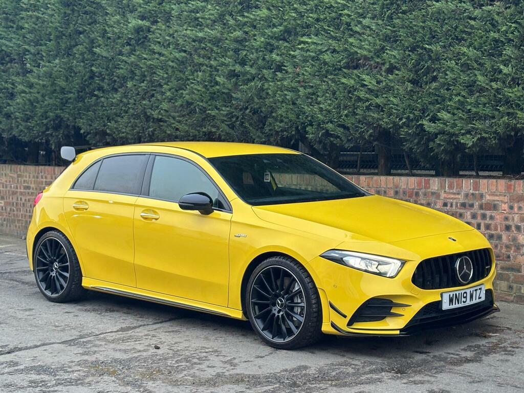Mercedes-Benz A Class 2.0 A35 Amg Premium Spds Dct 4Matic Euro 6 S S WN19WTZ Yellow #5