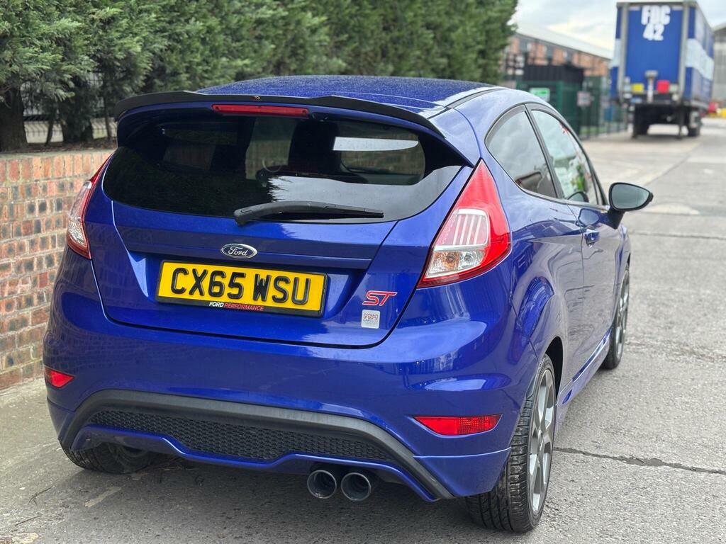 Ford Fiesta 1.6T Ecoboost St-2 Euro 6 CX65WSU Blue #5