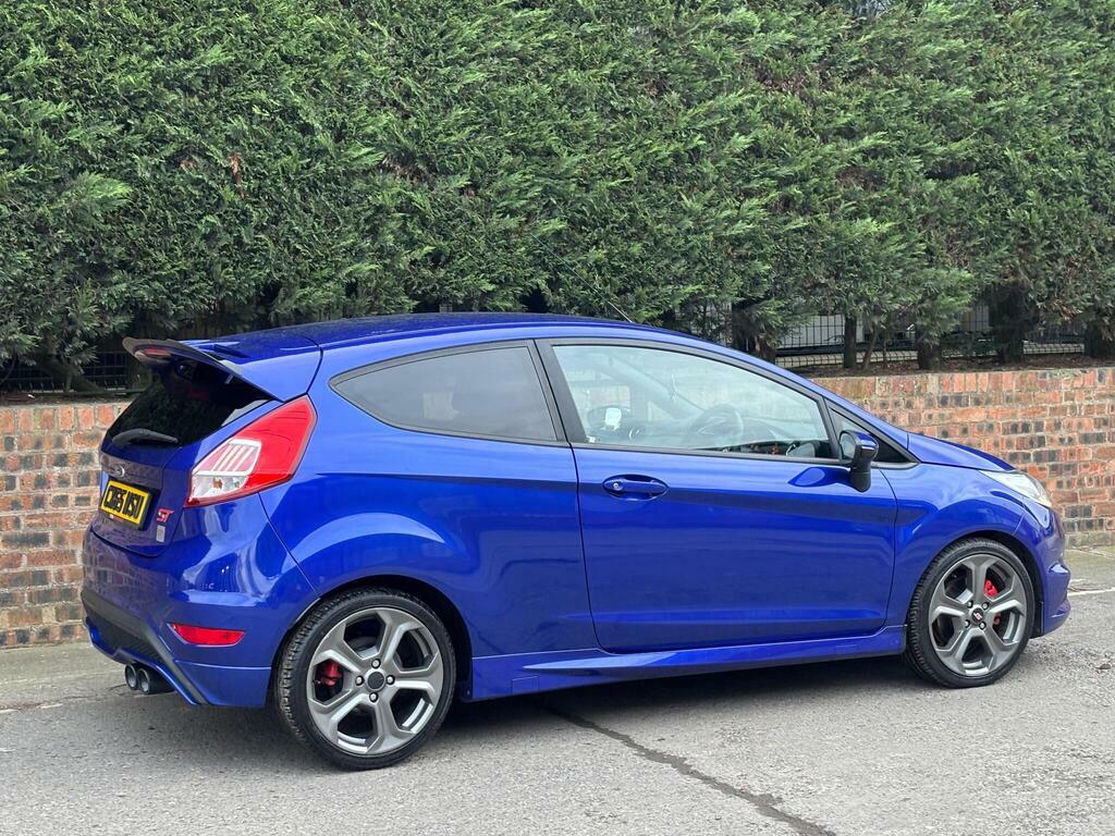 Ford Fiesta 1.6T Ecoboost St-2 Euro 6 CX65WSU Blue #4