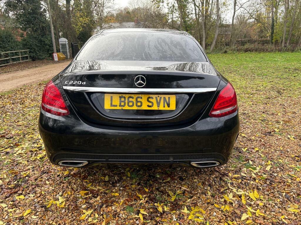 Mercedes-Benz C Class 2.1 C220d Amg Line G-tronic Euro 6 S S LB66SVN Black #5
