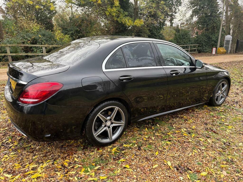 Mercedes-Benz C Class 2.1 C220d Amg Line G-tronic Euro 6 S S LB66SVN Black #3