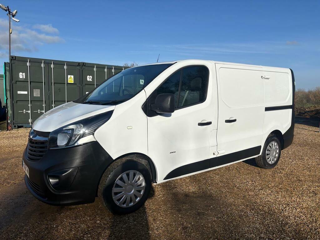 Vauxhall Vivaro 1.6 Cdti 2900 Ecoflex L1 H1 Euro 6 S S FD66TWN White #5