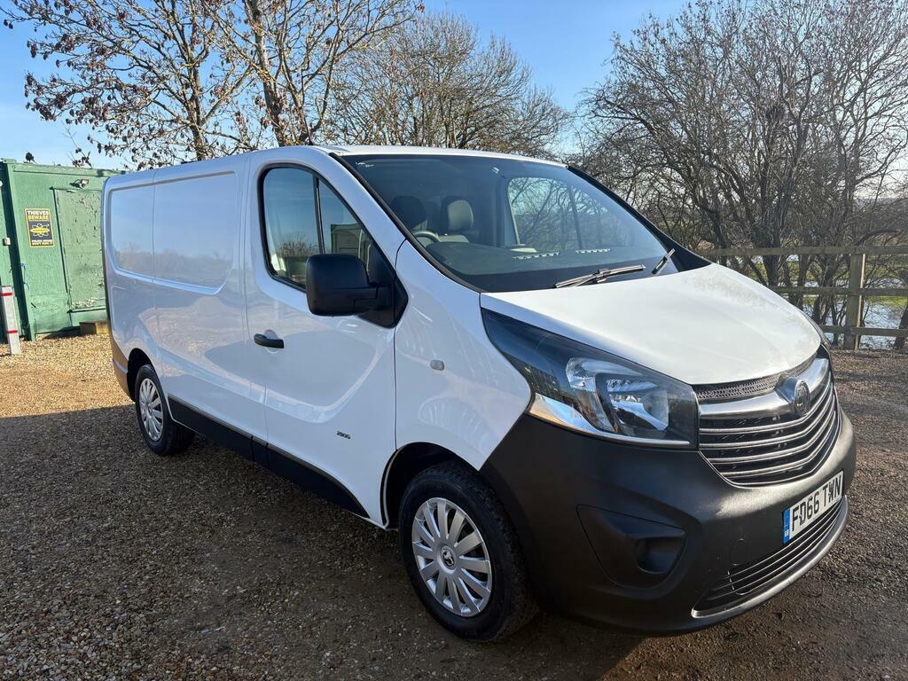 Vauxhall Vivaro 1.6 Cdti 2900 Ecoflex L1 H1 Euro 6 S S White