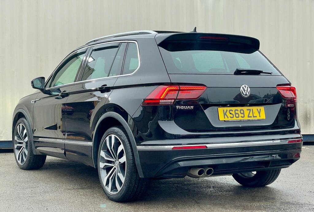 Volkswagen Tiguan Suv 2.0 Tdi R-line Tech Dsg 4Motion Euro 6 Ss 5 KS69ZLY Black #4