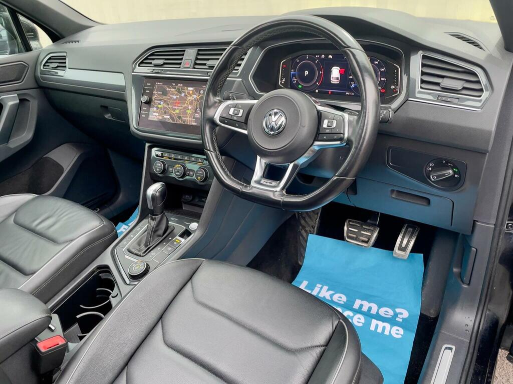 Volkswagen Tiguan Suv 2.0 Tdi R-line Tech Dsg 4Motion Euro 6 Ss 5 KS69ZLY Black #5