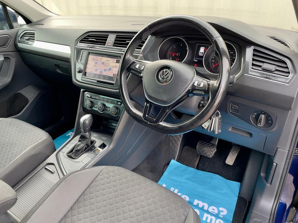 Volkswagen Tiguan Suv 2.0 Tdi Bluemotion Tech Se Navigation Dsg Euro KW17TYK Blue #5