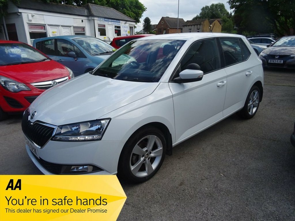 Skoda Fabia 1L Se L Tsi White