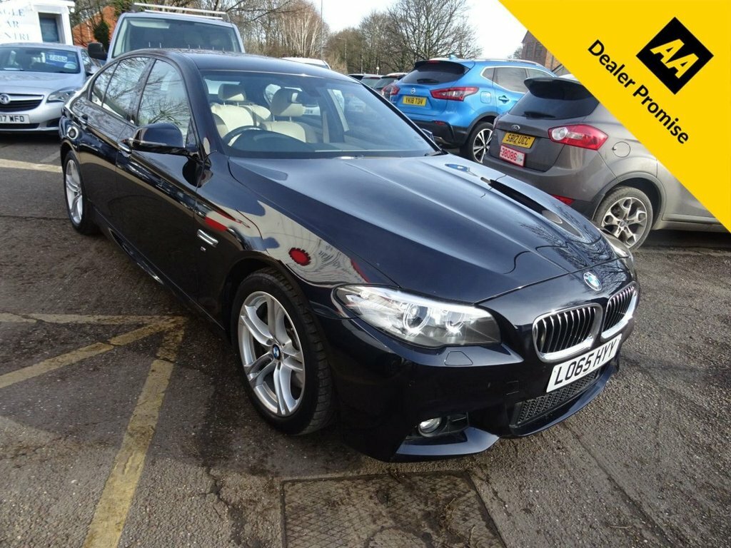 BMW 5 Series 3L 530D M Sport Black #4