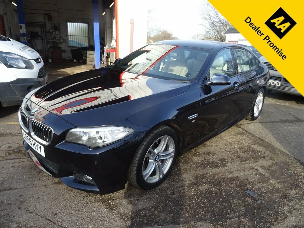 BMW 5 Series 3L 530D M Sport Black