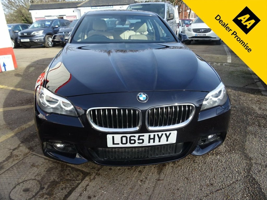 BMW 5 Series 3L 530D M Sport Black #2