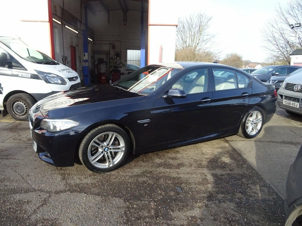 BMW 5 Series 3L 530D M Sport Black #5