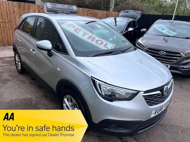 Vauxhall Crossland X 1.2 Se Suv Euro 6 81 Ps Silver
