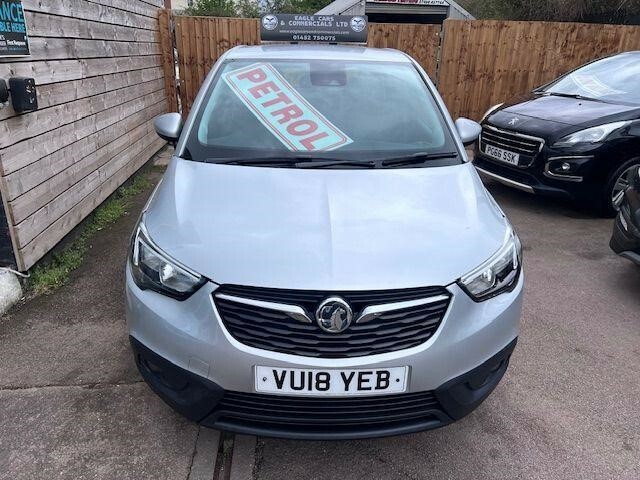 Vauxhall Crossland X 1.2 Se Suv Euro 6 81 Ps VU18YEB Silver #2