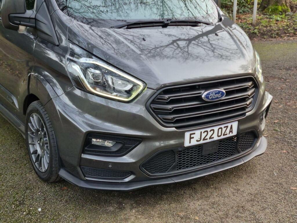 Ford Transit Custom Combi Van 2.0 320 Ecoblue Ms-rt Crew Van L1 H FJ22OZA Grey #5