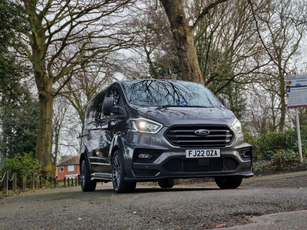 Ford Transit Custom Combi Van 2.0 320 Ecoblue Ms-rt Crew Van L1 H FJ22OZA Grey #3