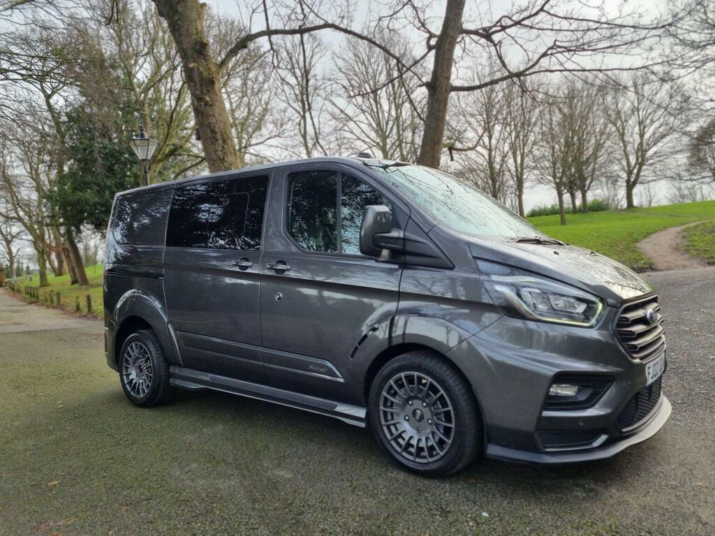 Ford Transit Custom Combi Van 2.0 320 Ecoblue Ms-rt Crew Van L1 H FJ22OZA Grey