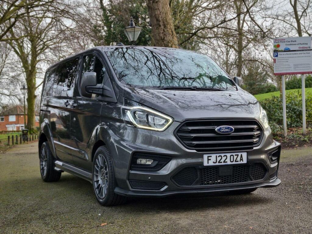 Ford Transit Custom Combi Van 2.0 320 Ecoblue Ms-rt Crew Van L1 H FJ22OZA Grey #4