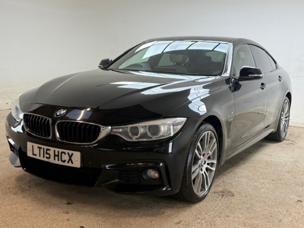 BMW 4 Series Gran Coupe 435D M Sport U586 Ulez LT15HCX Blue #3