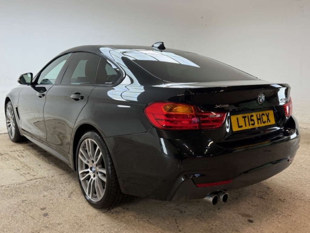 BMW 4 Series Gran Coupe 435D M Sport U586 Ulez LT15HCX Blue #6