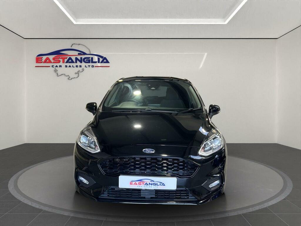 Ford Fiesta Hatchback 1.0T Ecoboost St-line Euro 6 Ss AO18OXF Black #5