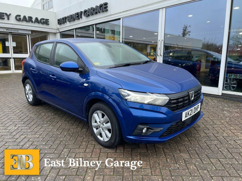 Dacia Sandero 2021 1.0 Tce Comfort Hatchback E Blue