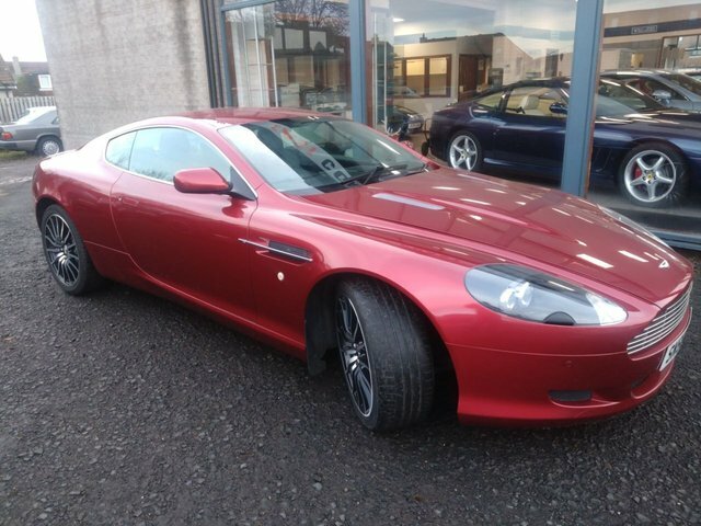 Aston Martin DB9 2007 5.9 Coupe Seq 394 Gkm, 450 Bhp Red
