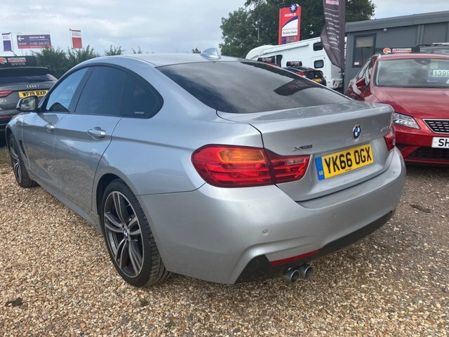 BMW 4 Series Gran Coupe 3.0 435D M Sport Hatchback Xdrive YK66OGX Silver #5
