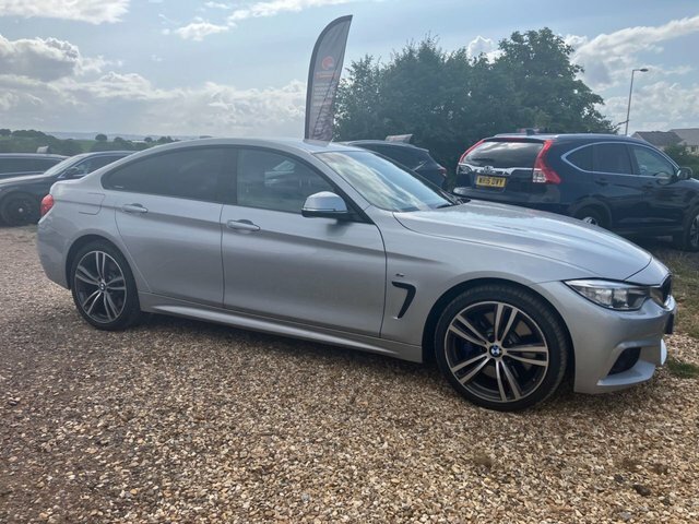 BMW 4 Series Gran Coupe 3.0 435D M Sport Hatchback Xdrive YK66OGX Silver #2