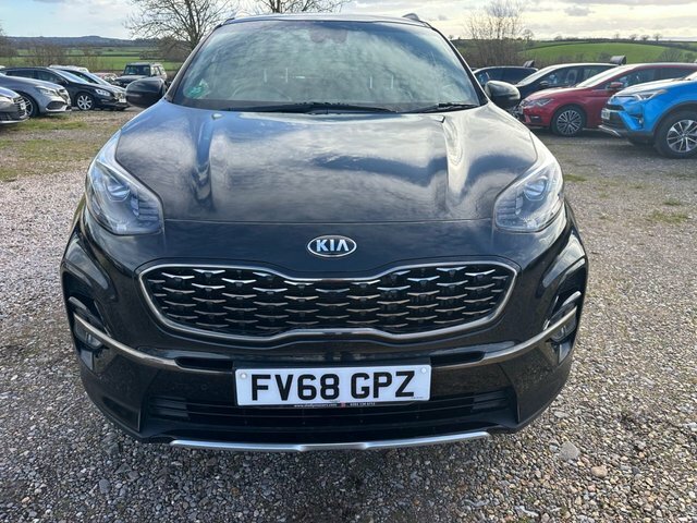 Kia Sportage 1.6 T-gdi Gt-line Suv Dct Awd Euro 6 S FV68GPZ Black #5
