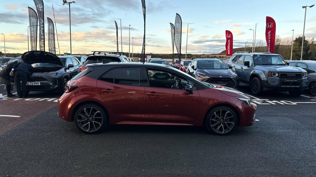 Toyota Corolla 2.0 Vvt-h Excel Hatchback Hybrid Cvt Eu SL25CXH Brown #6
