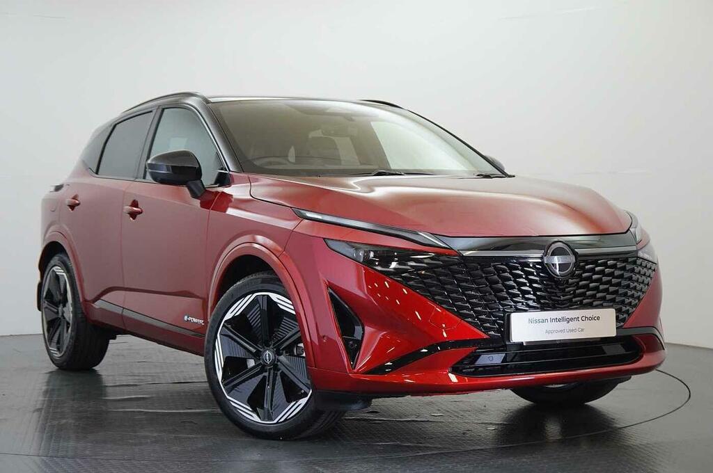 Nissan Qashqai 1.5 190 E-power N-design With Glass Roof Sa Red