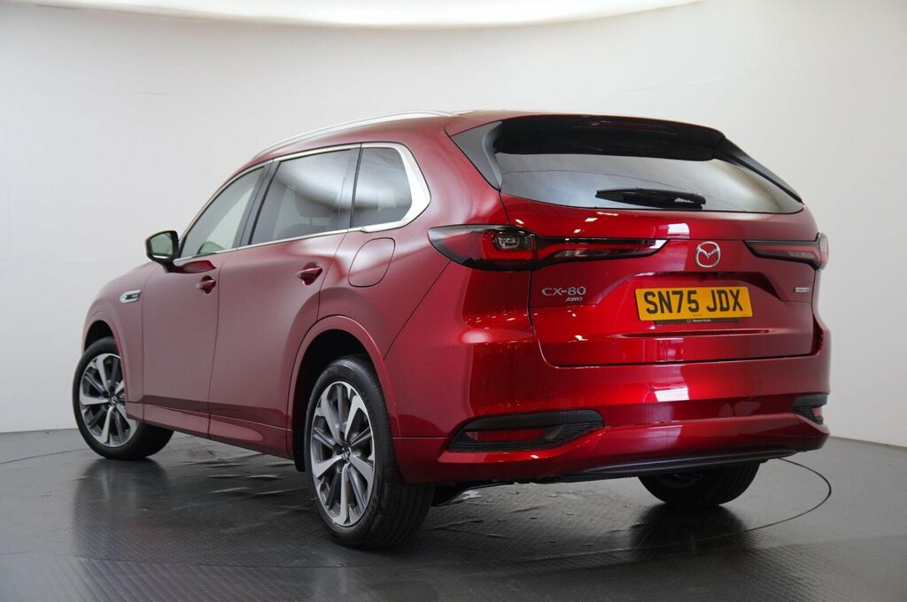 Mazda CX-80 2.5 E-skyactiv 17.8Kwh Takumi Plus 4Wd Euro 6 SN75JDX Red #2