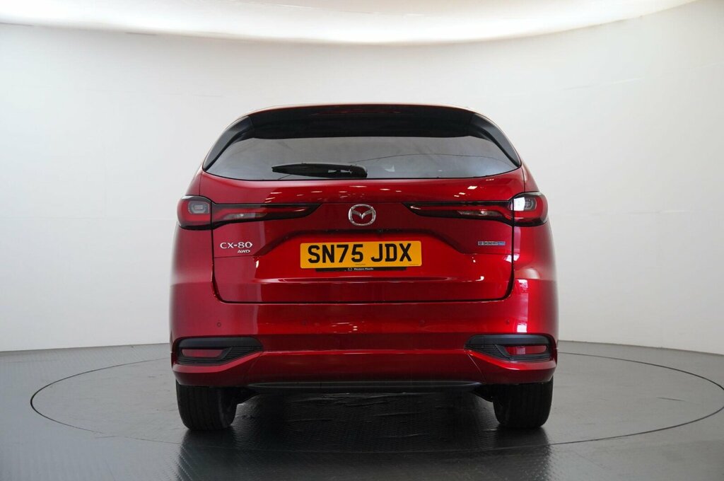 Mazda CX-80 2.5 E-skyactiv 17.8Kwh Takumi Plus 4Wd Euro 6 SN75JDX Red #5