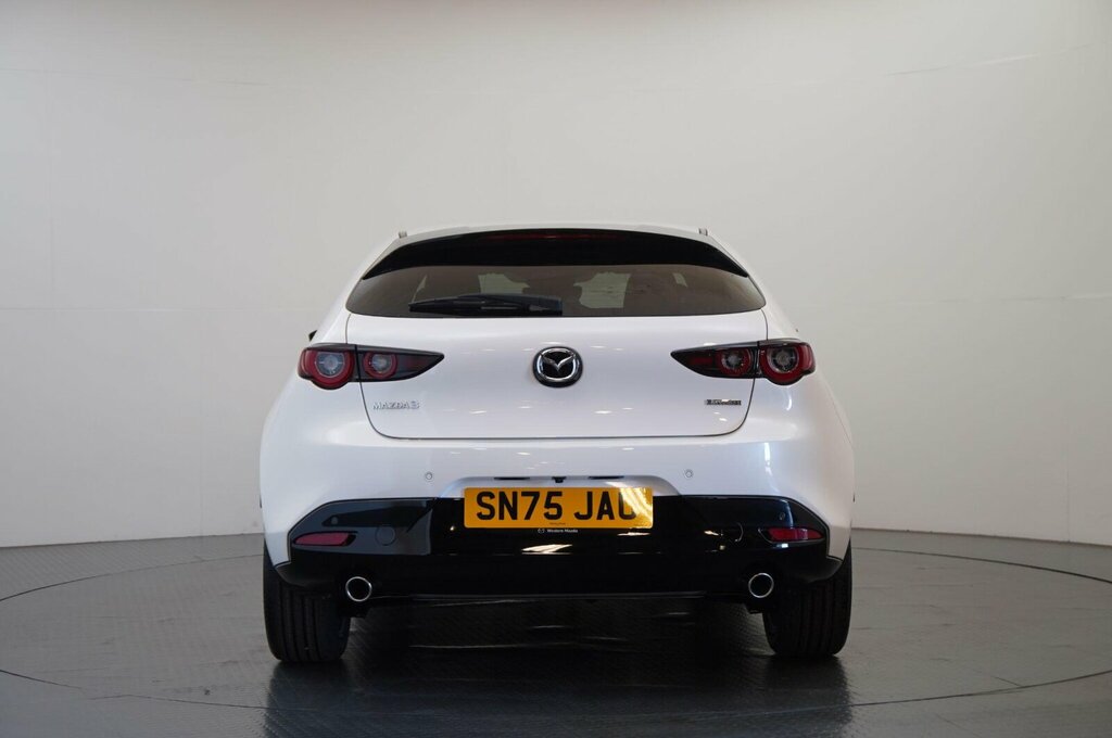 Mazda 3 2.5 E-skyactiv-g Mhev Exclusive-line Euro 6 White #5