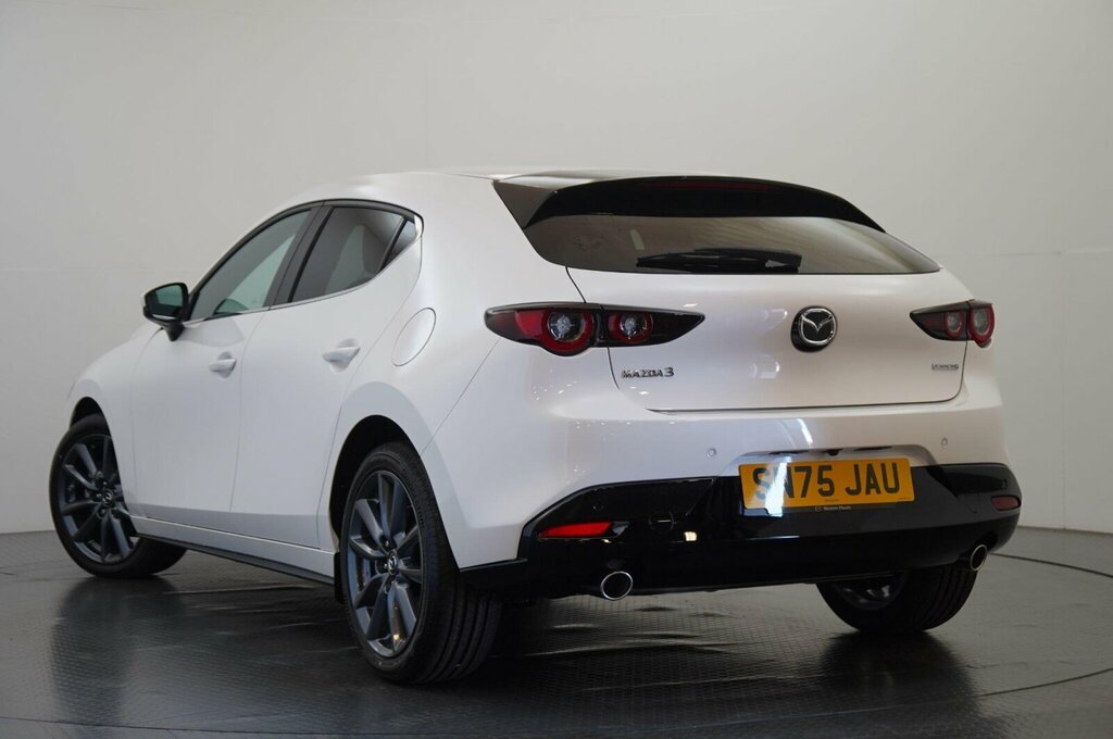 Mazda 3 2.5 E-skyactiv-g Mhev Exclusive-line Euro 6 White #2
