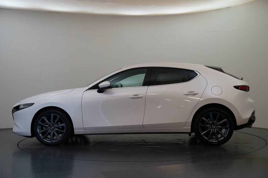 Mazda 3 2.5 E-skyactiv-g Mhev Exclusive-line Euro 6 White #4