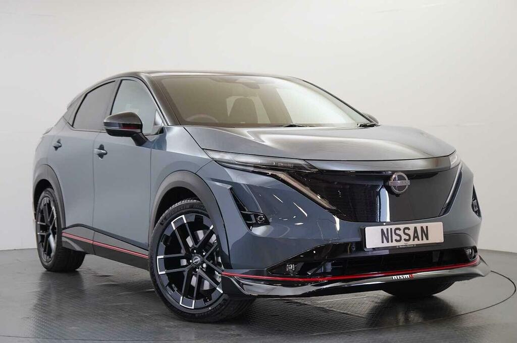 Nissan Ariya Nismo E-4orce Awd 87Kw With 429Hp And 22Kw On Grey