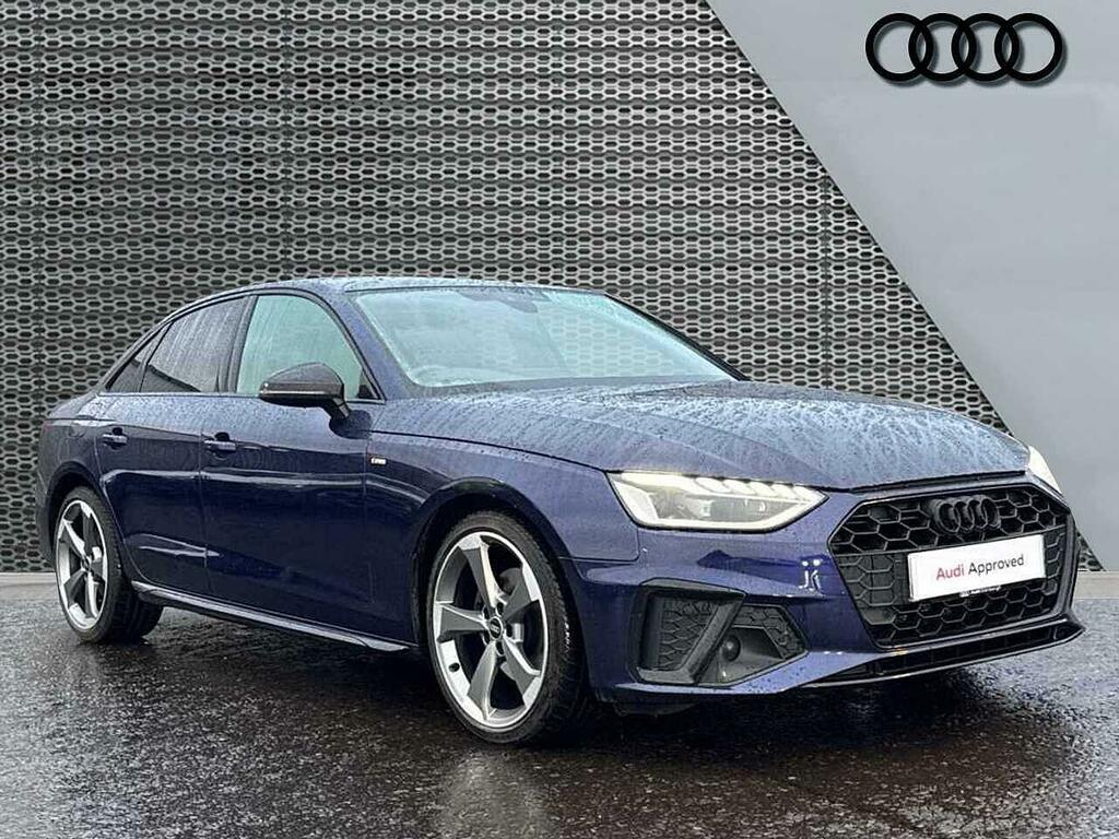 Audi A4 Black Edition 35 Tdi 163 Ps S Tronic Blue