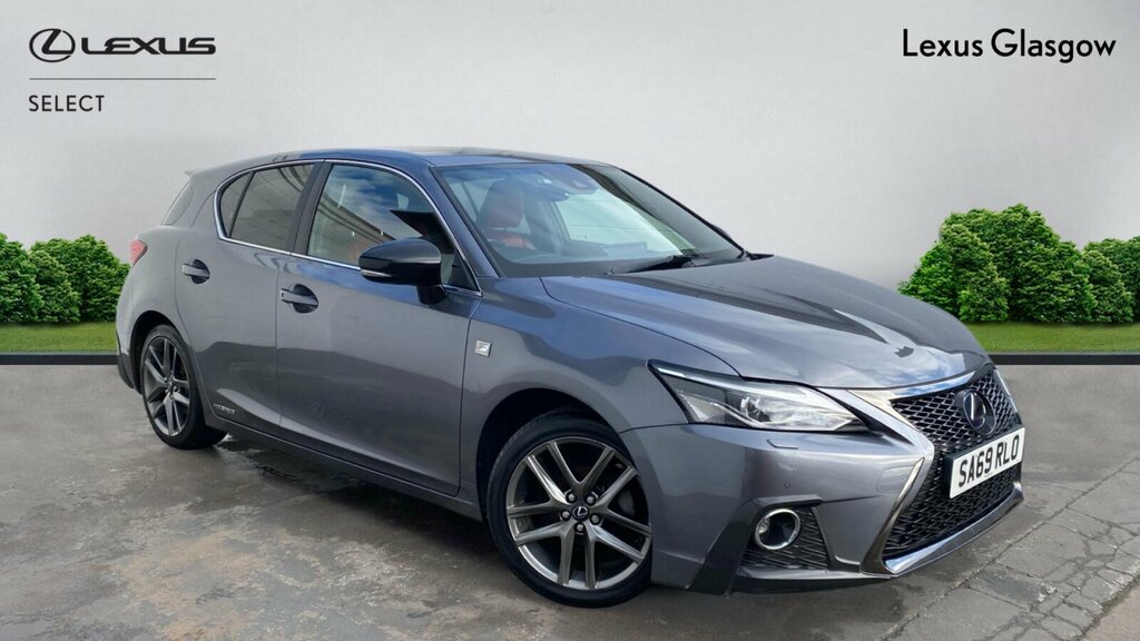 Lexus CT 1.8 200H F Sport Hatchback Hybrid E-cvt Grey