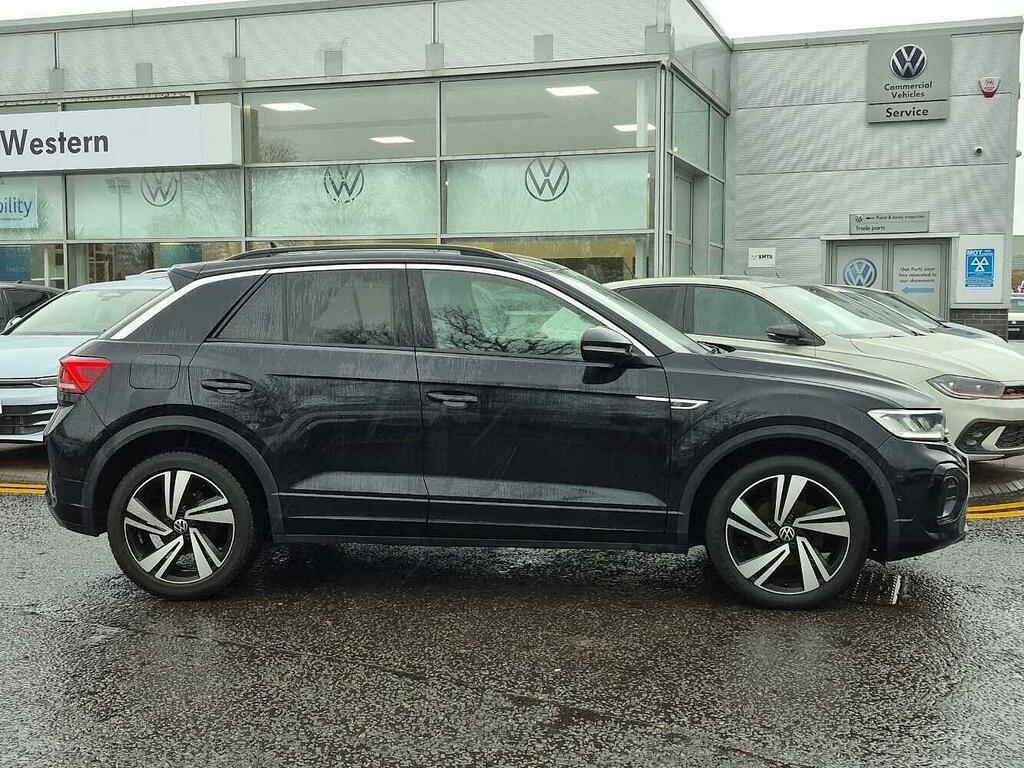 Volkswagen T-Roc R-line 1.5 Tsi 150 Ps SY72LZK Black #4