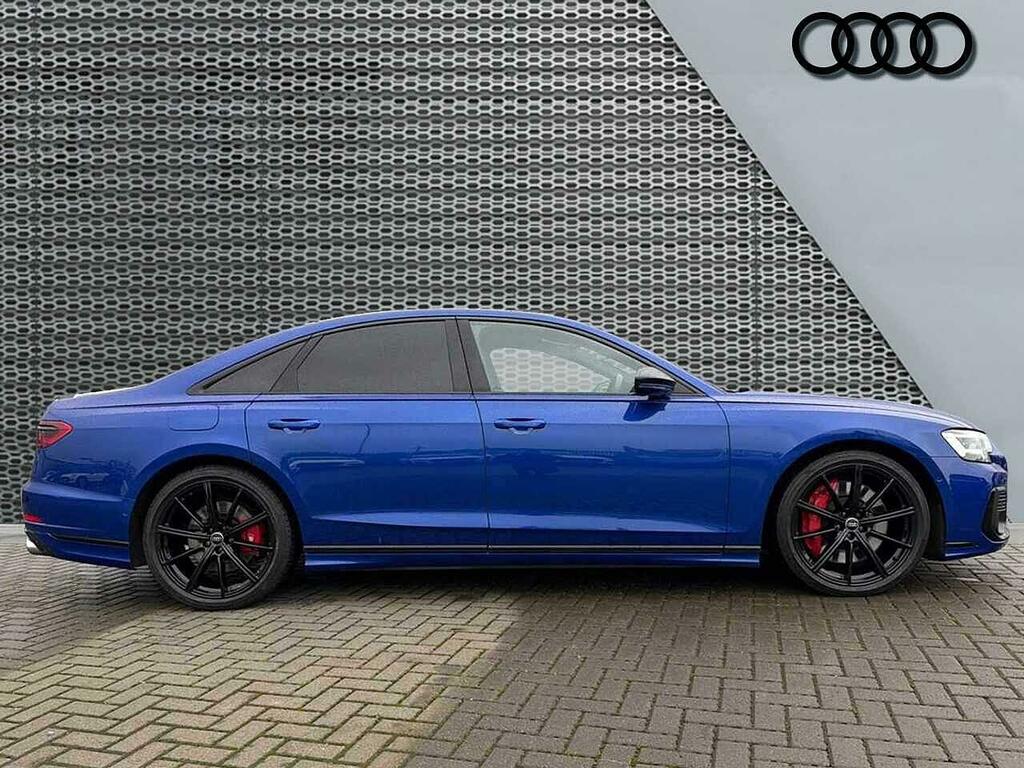 Audi A8 Black Edition Tfsi 571 Ps Tiptronic SN73BEW Blue #4