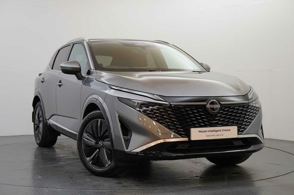 Nissan Qashqai 1.3 Dig-t Mh 140 Tekna With Glass Roof Heat Pack Grey