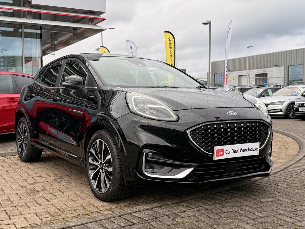 Ford Puma 1.0T Ecoboost Mhev St-line Vignale Dct Euro 6 Ss Black
